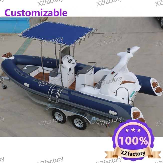 Fishing Boat Fiberglass - Gommone da pesca in mare per
