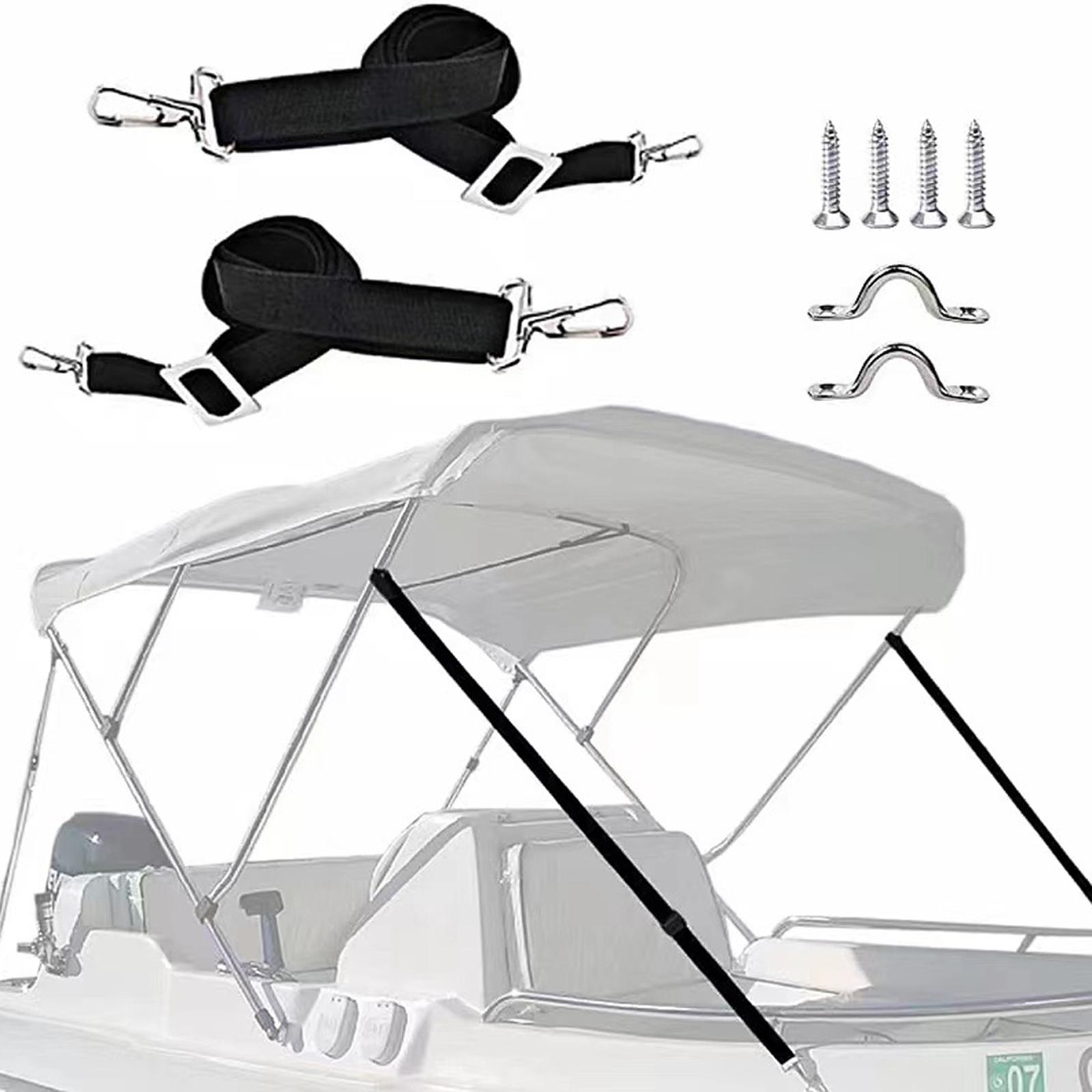 Fishing Boat Steering Wheel - Cinghie superiori Bimini regolabili da 2