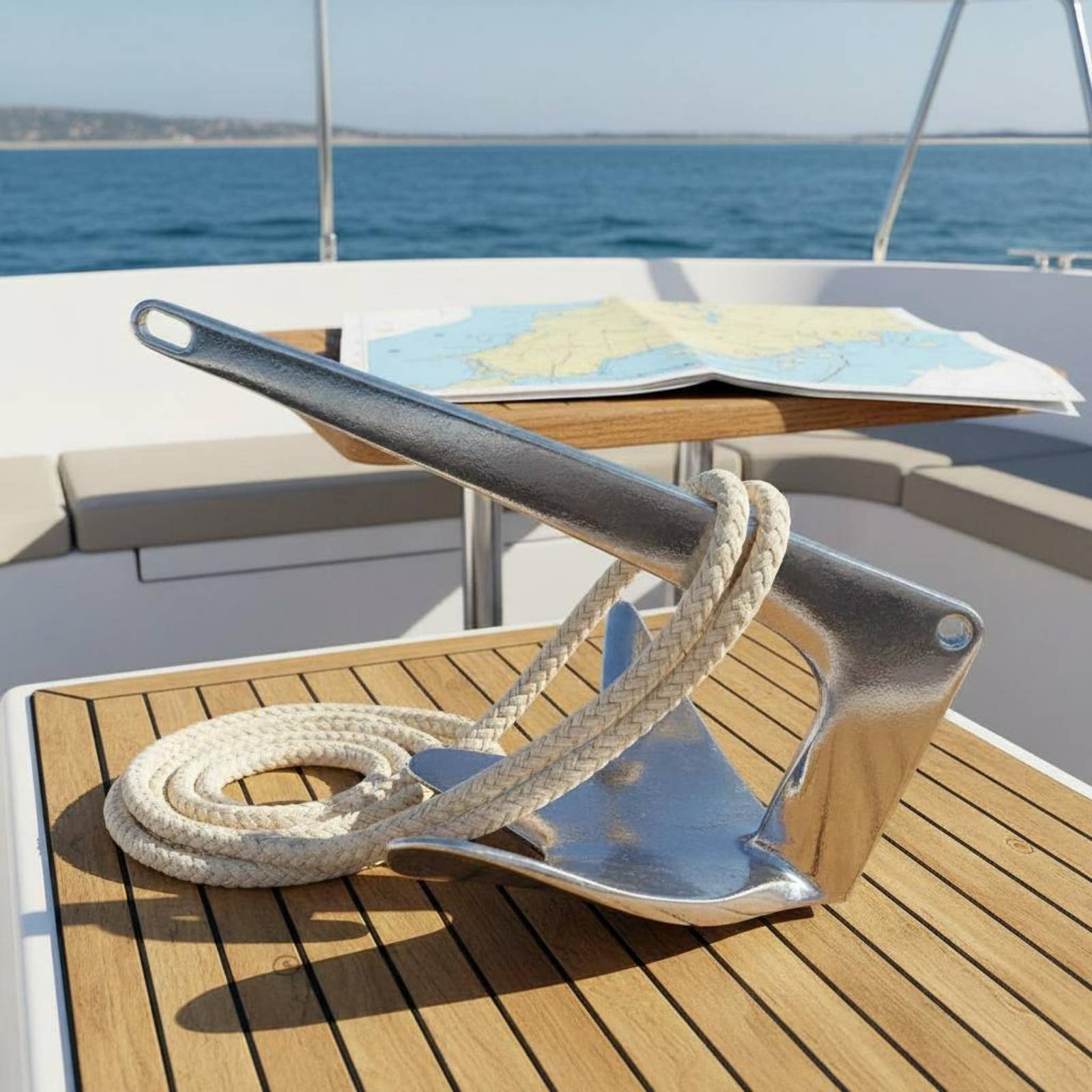 Ancora Tipo Bruce in Acciaio I - Fishing Boat Anchor recensione e prezzo