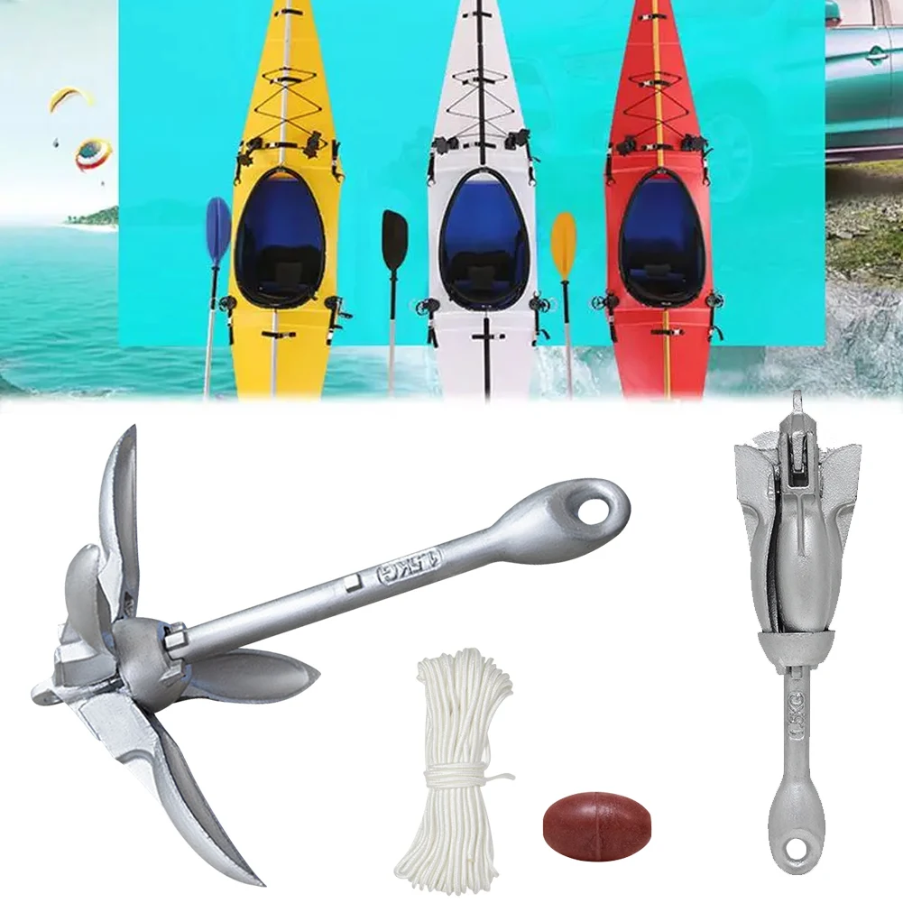 0.7KG 1.5KG Pieghevole In Acci - Fishing Boat Anchor recensione e prezzo