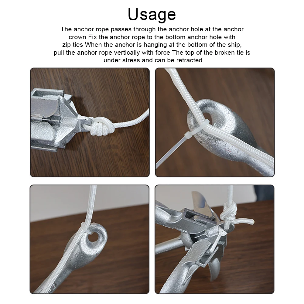 0.7KG 1.5KG Pieghevole In Acci - Fishing Boat Anchor recensione e prezzo
