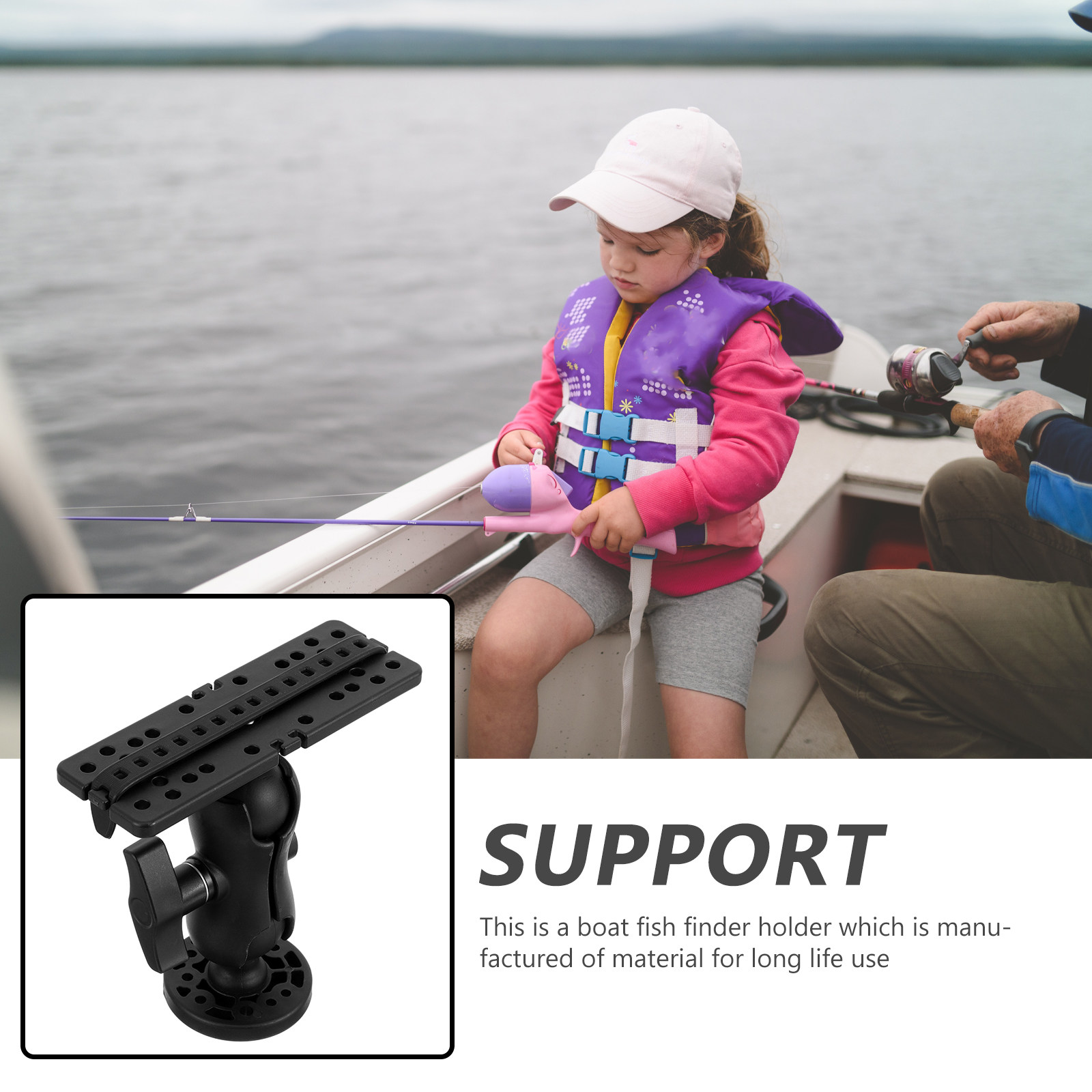 Supporto per ecoscandaglio da  - Fishing Boat Depth Finder recensione e prezzo