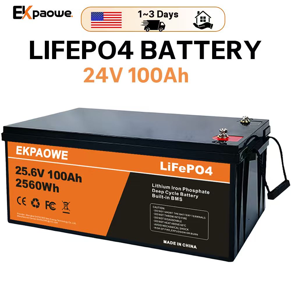 Batteria LiFePO4 EKPAOWE 24V 2 - Fishing Boat Trolling Motor recensione e prezzo