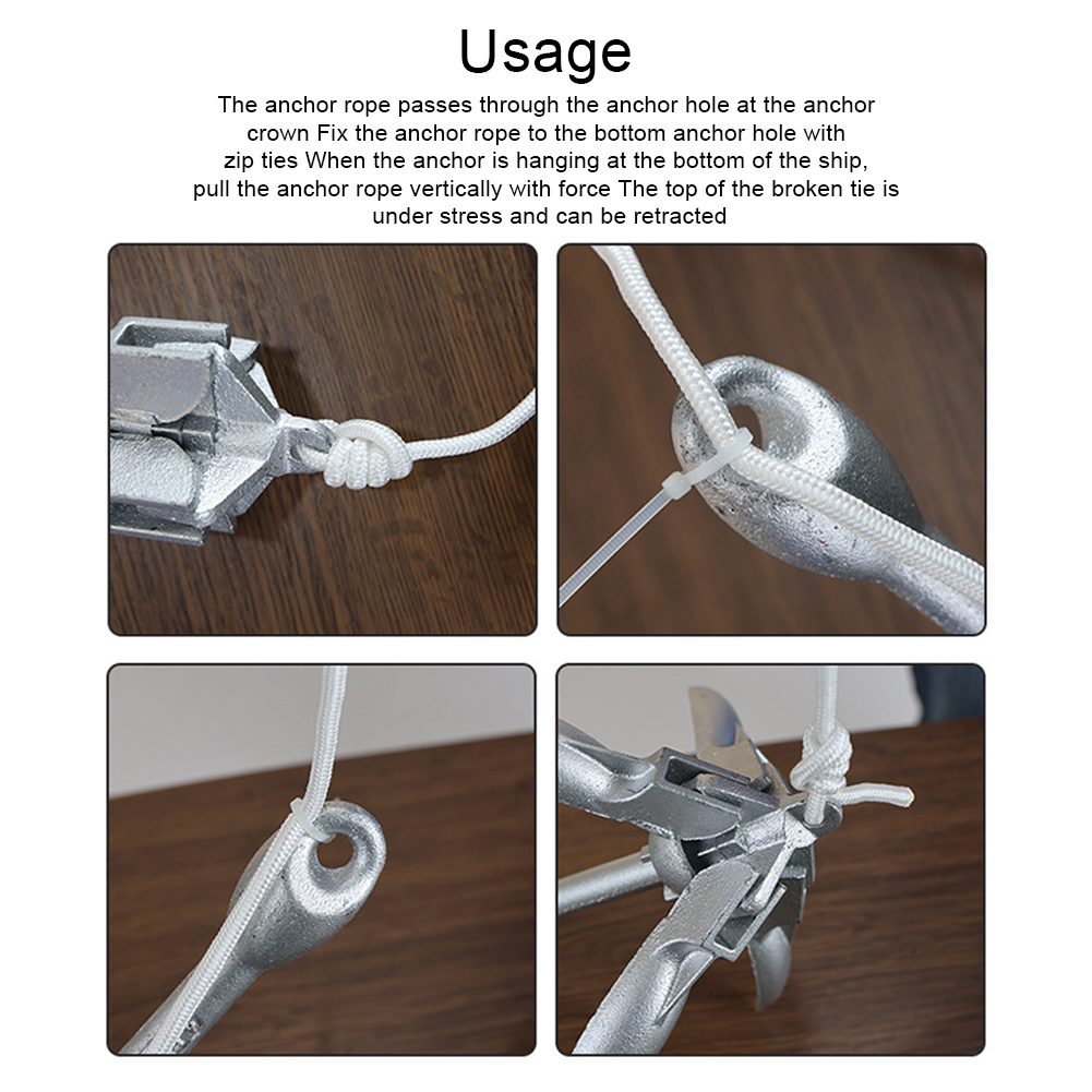 Ancora da 0.7KG 1.5KG con cord - Fishing Boat Anchor recensione e prezzo