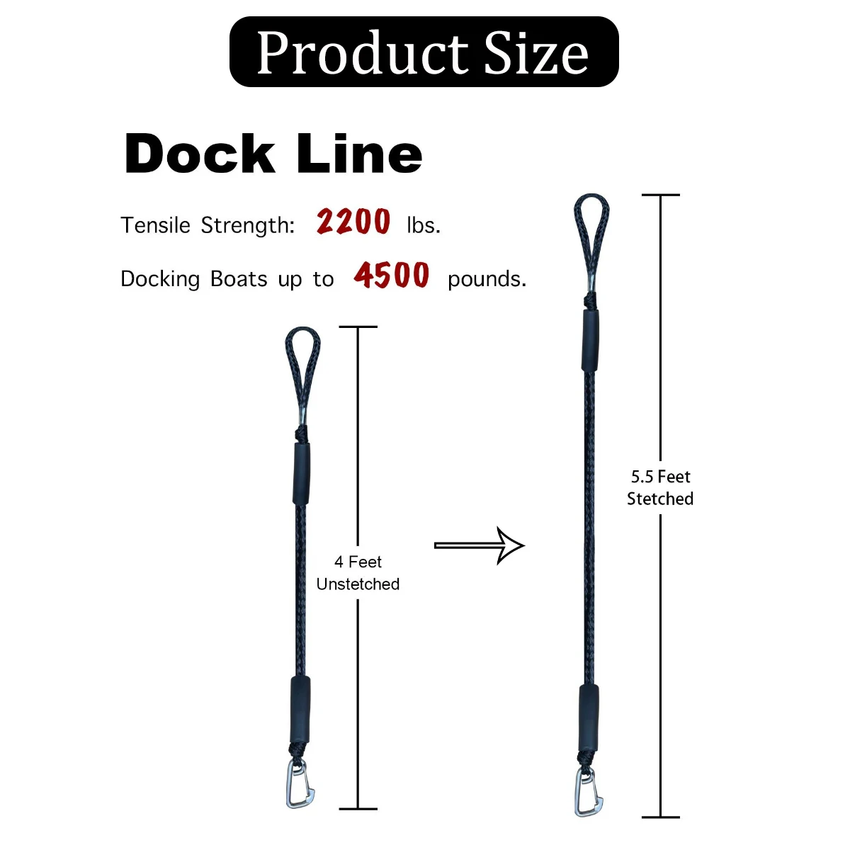 2/1 Pezzi Corde Elastici Ammor - Fishing Boat Anchor recensione e prezzo