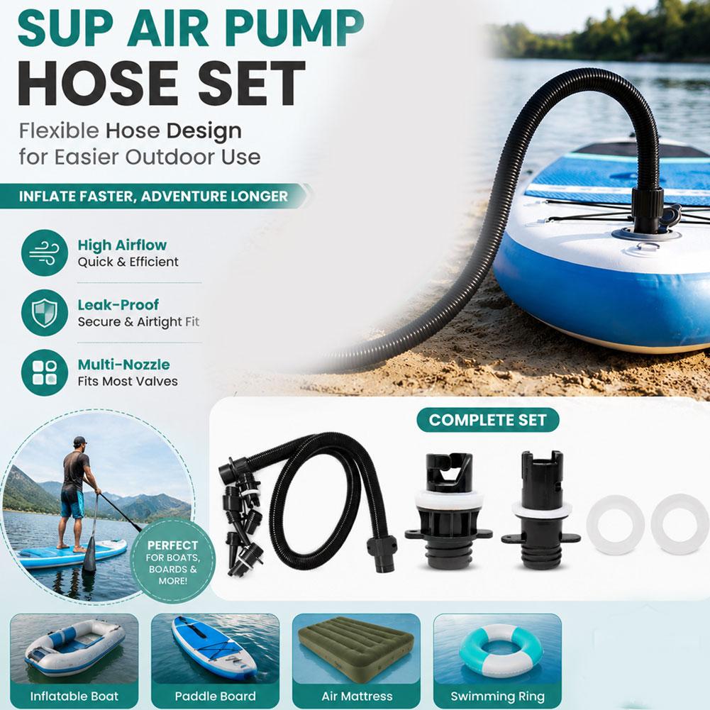 Kit Tubo Aria con 7 Ugelli, Po - Fishing Boat Paddle recensione e prezzo