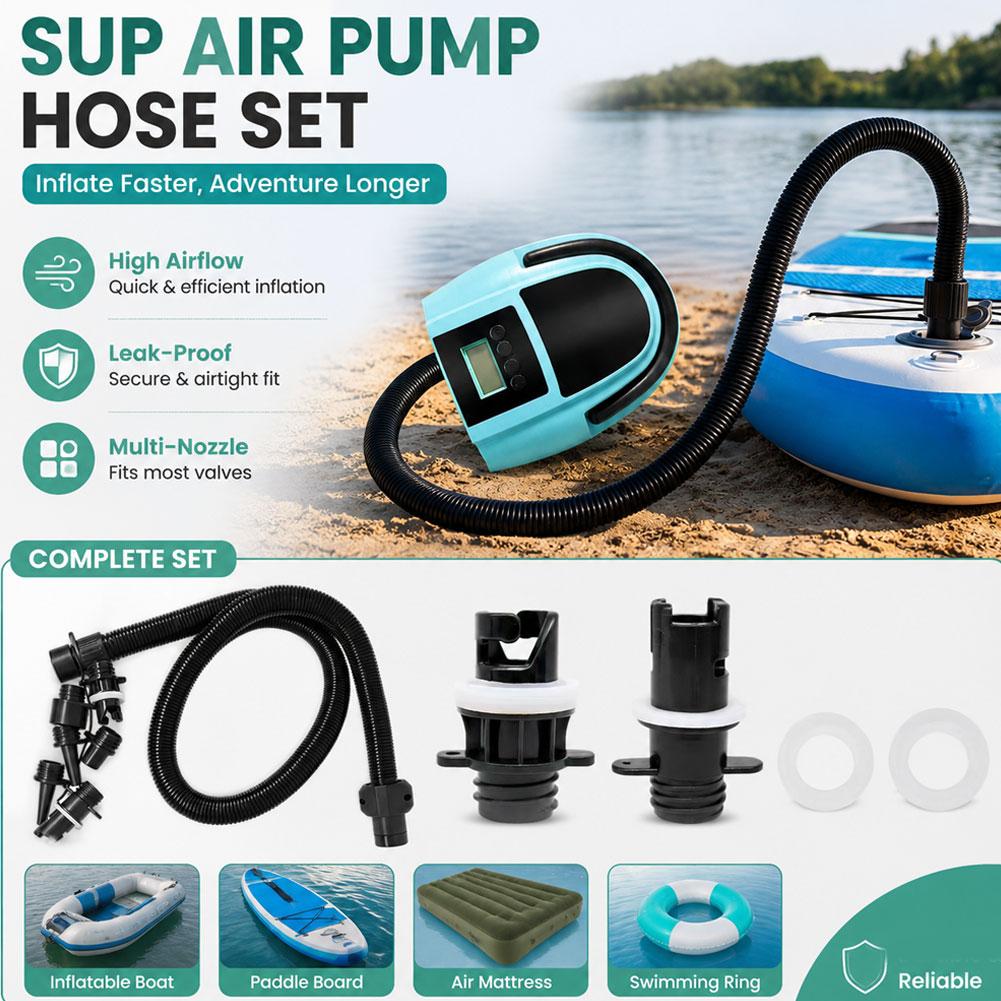 Kit Tubo Aria con 7 Ugelli, Po - Fishing Boat Paddle recensione e prezzo